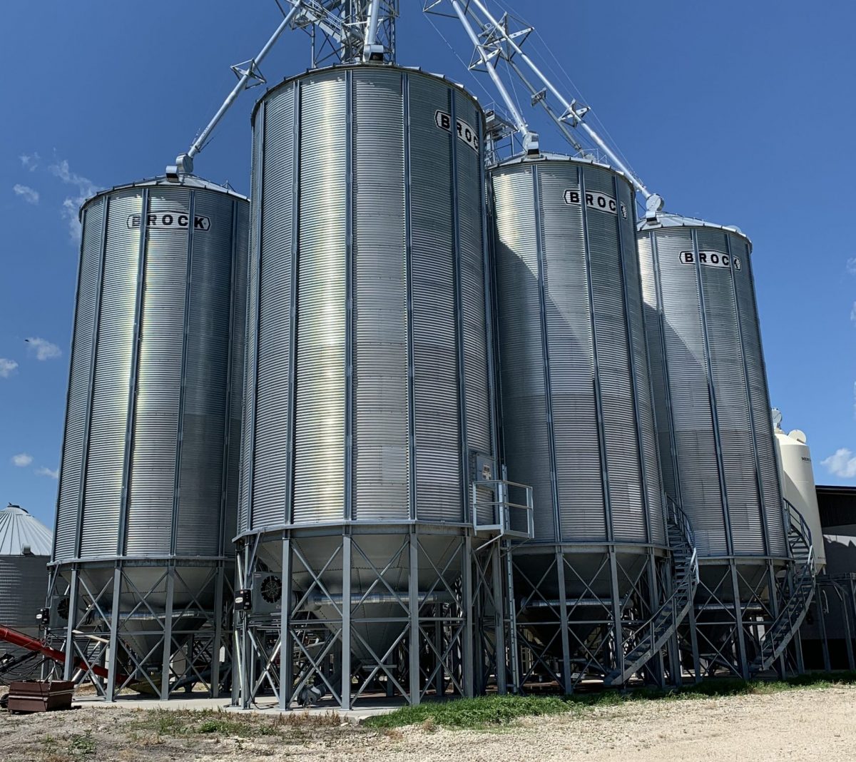 Stiffened Commercial Hopper Bins - Valley Agro Services Ltd.